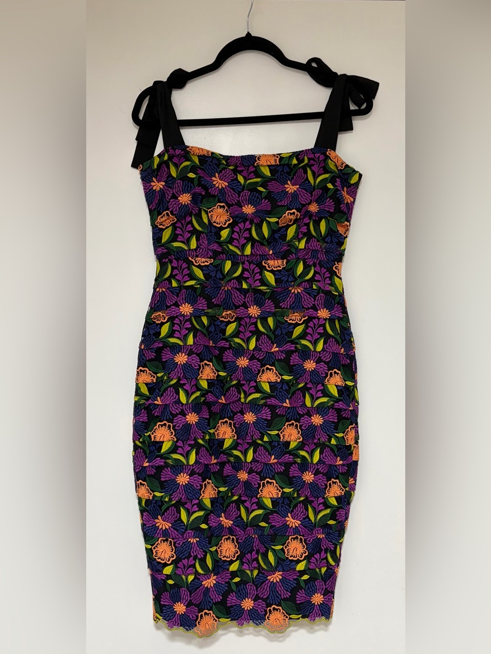 Luba by Hannah Payne Colorful Floral Dress Size 4
